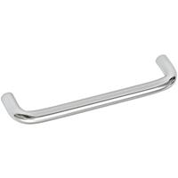 HETTICH Griff Sulis ø 10 mm, LA 128 mm, Breite 138 mm, Stahl verchromt poliert