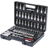 KSTOOLS KS TOOLS 3/8' CHROMEplus Steckschlüssel-Satz, 61-tlg