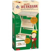 PEBARO Werkbank Vollholz Natur, klappbar - 