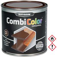 rust-oleum combicolor hoogglans ral 8011 notenbruin 0.25 ltr