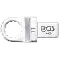 BGS TECHNIC Einsteck-Ringschlüssel | 11 mm | Aufnahme 9 x 12 mm - 