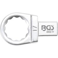 BGS TECHNIC Einsteck-Ringschlüssel | 17 mm | Aufnahme 9 x 12 mm