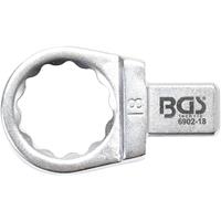 BGS TECHNIC Einsteck-Ringschlüssel | 18 mm | Aufnahme 9 x 12 mm - 