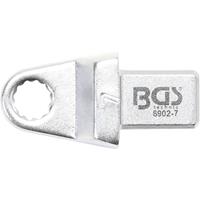 BGS TECHNIC Einsteck-Ringschlüssel | 7 mm | Aufnahme 9 x 12 mm - 