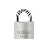 ABUS Cilinderhangslot, 54TI/30 lock-tag, VE = 12 stuks, zilverkleurig