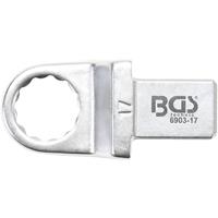 BGS TECHNIC Einsteck-Ringschlüssel | 17 mm | Aufnahme 14 x 18 - 