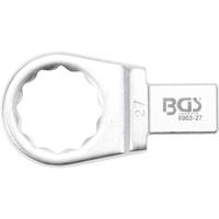 BGS TECHNIC Einsteck-Ringschlüssel | 27 mm | Aufnahme 14 x 18 - 