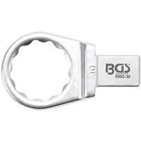 BGS TECHNIC Einsteck-Ringschlüssel | 30 mm | Aufnahme 14 x 18 - 
