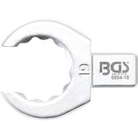 BGS TECHNIC Einsteck-Ringschlüssel | offen | 19 mm | Aufnahme 9 x 12 mm