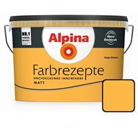 Alpina Farbrezepte Happy Weekend matt 2,5 Liter 2,5 l, happy weekend, matt