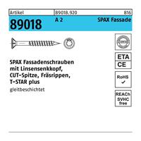 SPAX Fassadenschraube R 89018 LISEKO T-STAR 4,5 x 80/46 -T A 2
