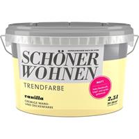 SCHONERWOHNEN 2,5L Schöner Wohnen -Trend Wandfarbe matt Vanilla