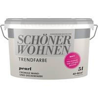 SCHONERWOHNEN 5 Liter Schöner Wohnen -Trend Wandfarbe matt Pearl