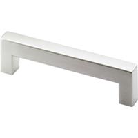 HETTICH Möbelgriff 1 Stück, Lochabstand 96 mm, Edelstahl, aluminiumoptik