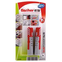 Fischer nylon plug DuoPower 14x70mm 2st.