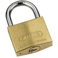 ABUS Hangslot, 85/40 lock-tag, VE = 6 stuks, messing