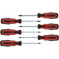 KSTOOLS KS-Tools Schraubendreher-Satz 159.0030 Schraubenzieher, Chrom-Vanadium mit 2-Komponenten-Griff, 6-teilig