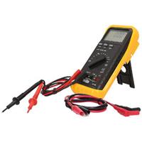 Kstools Digital Multimeter inkl. Prüfspitzen und Krokodilklemmen