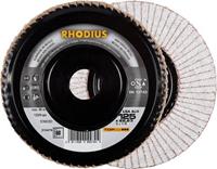 Rhodius 211315  LGA ALU-slijpschijf 125 x 22,23mm K60 recht Diameter 125 mm 5 stuk(s)