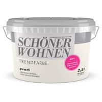 SCHONERWOHNEN 2,5L Schöner Wohnen -Trend Wandfarbe matt Pearl