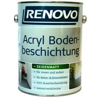RENOVO 750ml Acryl - Bodenbeschichtung oxidrot - 