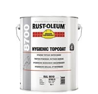 Rust-oleum hygienische muurcoating deklaag ral 9010 5 ltr