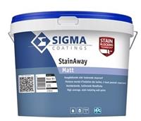 Sigma stainaway matt lichte kleur 1 ltr
