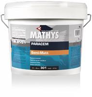Mathy's - paracem Semi-Matt - Weiß 4L, deckende Acrylfarbe für Innen- und Außenbereich - Weiß