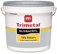 Trimetal globacryl villa velours wit 1 ltr