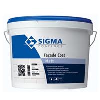 Sigma facade coat matt lichte kleur 5 ltr