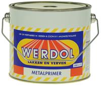 Werdol metalprimer wit 2 ltr
