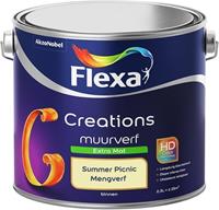 Flexa creations muurverf extra mat bright skies 2.5 ltr