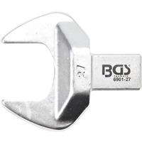 BGS TECHNIC Einsteck-Maulschlüssel | 27 mm | Aufnahme 14 x 18
