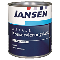 Jansen metaal konserveringslak 750 ml
