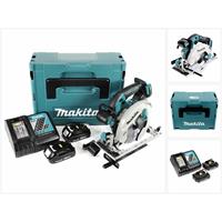 Makita DHS680RYJ 18V Li-Ion accu cirkelzaag set (2x 1,5AH accu) in Mbox - 165mm - koolborstelloos