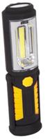 Perel werklamp led batterij 36,5 x 13 cm ABS zwart/geel