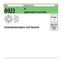 toolcraft TO-5391279 Zeskantmoeren M5 Staal Galvanisch verzinkt 1000 stuk(s)