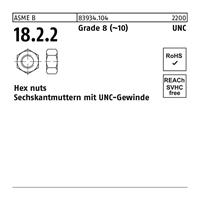 Diverse Sechskantmutter R 83934 m.UNC-Gewinde 1 Grade 8 (~10)