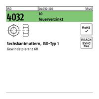 BUFAB Sechskantmutter ISO 4032 M 48 10 feuerverzinkt - 