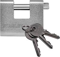 Stanley 81082 372 401 Vorhängeschloss 90mm Schlüsselschloss