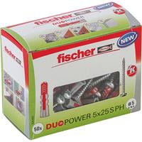 Fischer DUOPOWER 5x25 S PH LD 2-componenten plug 25 mm 5 mm 535462 50 stuk(s)