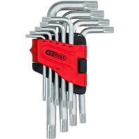 KSTOOLS KS TOOLS RIBE-Winkelstiftschlüssel-Satz, kurz, 9-tlg