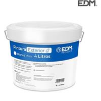 EDM 4l  weiß innen / außen matte Kunststofffarbe