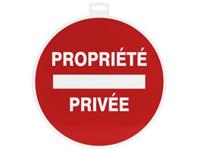 Warnschild - propriété privée - Taliaplast