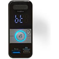 nedis FM-zender voor in de auto | Bluetooth | Pro-microfoon | Ruisonderdrukking | MicroSD-kaartopening |