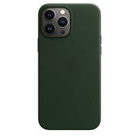 Apple iPhone 13 Pro Max Leder Case mit MagSafe, schwarzgrün