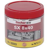 Fischer Expansion plug SX 8 x 40 tin (80 pcs.)