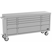 G羹DE Güde Edelstahl Werkbank 184x49x90 cm GW15 INOX Werkzeugwagen Arbeitsplatte