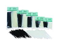 LoadLok tie wraps - 100x2,5mm - zwart (Per 200 stuks)