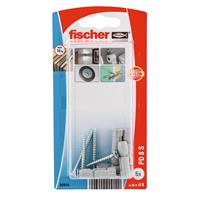 Fischer Plaatplug met schroef - 4x40 mm (Per 5 stuks)